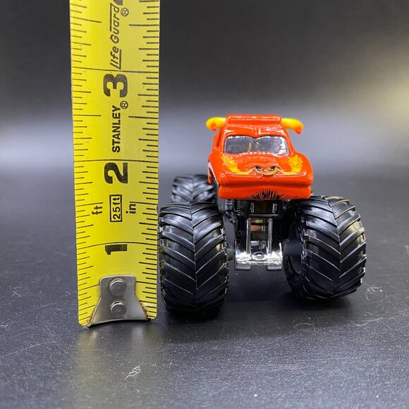 Monster Jam El Toro Loco 1:64 Diecast Monster Truck Spin Master Orange - Picture 14 of 16